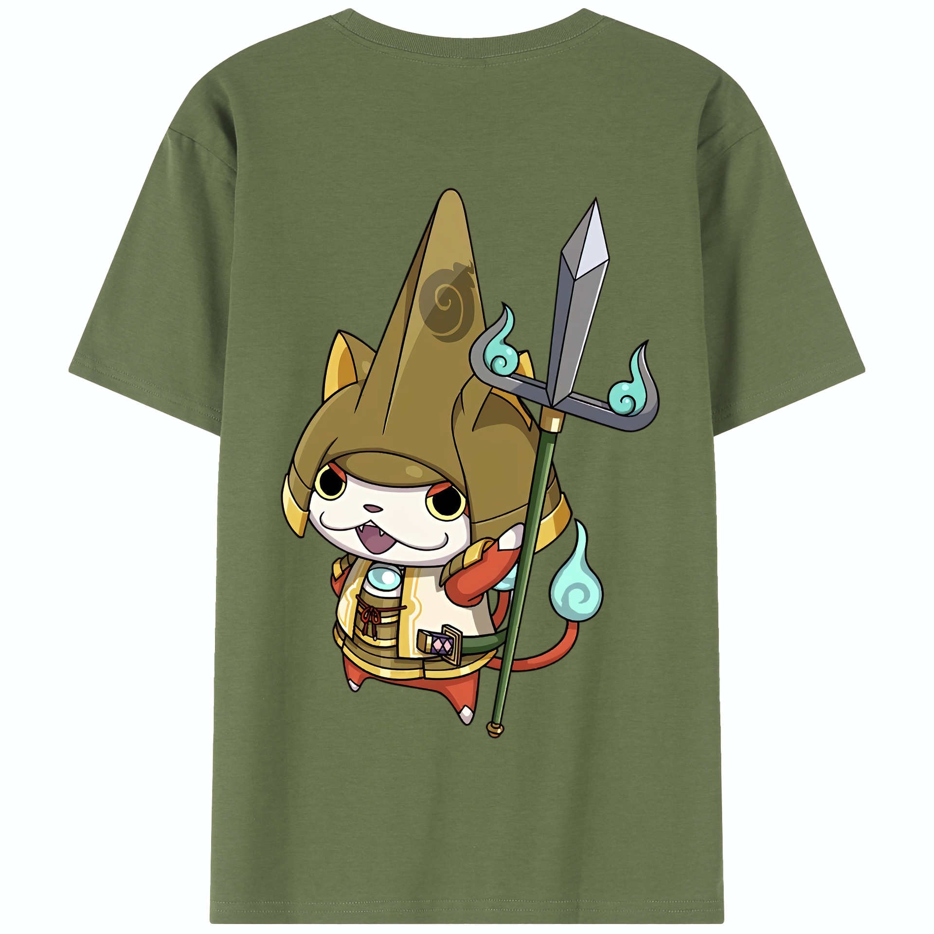 （画像用） 妖怪ウォッチ Yo-kai Watch 綿100％半袖Tシャツ（背面プリント）